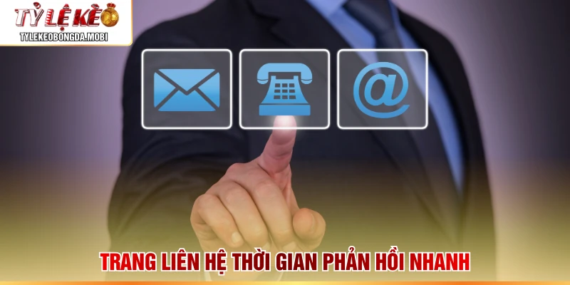 Trang liên hệ thời gian phản hồi nhanh